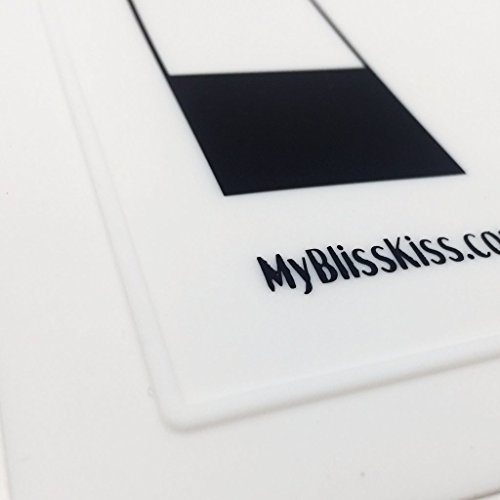 Bliss Kiss Simply Neat Manicure Mat - Silicone Manicure Mat for Stamping and Nail Art