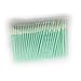 Cleanmo Spiral Pointed Foam Tip Swabs for Cleaning Hard to Reach Area, Fibre Free , Gun Cleaning,Cleanroom Swab , 2.63'', Pack of 100