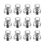 7 Pack Rare Earth Neodymium Magnets – Strong Pushpin Magnets For Fridge Or Desk