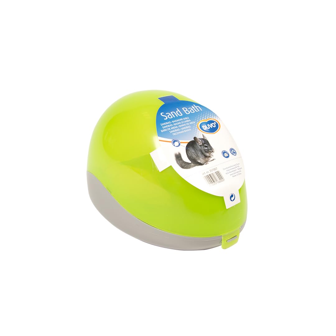 Duvo+ Sand Bath for Small Animal Green