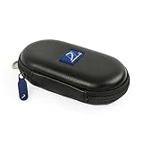 Accessory House Carrying Case for Bose QuietComfort 20 (QC20/QC20i), Bose SoundSport in-Ear, Bose SoundSport Wireless, B&O H3 ANC, Sennheiser CX700 and Many Other Earphones (PU Leather Black)