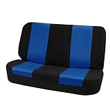 FH GROUP FH-FB102R010 Classic Bench Car Seat Cover Blue / Black