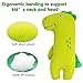Car Pillow for Kids, Dinosaur Seat Belt Cover Pad, Car Seat Head Support Toddler, Kids Travel Pillow, Toddler Neck Pillow for Carseat, Seatbelt Cushion Pillow, Head Neck Support for Baby Girl Boy Toy