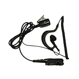 G Shape Police Earpiece Headset Mic for Motorola Radio XPR3300 XPR3500 XIR P6620 XIR P6600 E8600 E8608 MotoTRBO