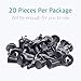 Lantee 10mm Fender Push in Retainer Fastener Clips for Honda 91503-SZ5-003, Pack of 20
