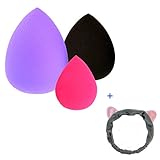 10 pcs Pro Beauty Flawless Makeup Blender Foundation Puff Multi Shape Sponges