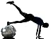 Exercise Ball - Professional Grade Anti-Burst Yoga Ball, Balance Ball for Pilates, Yoga, Stability Training and Physical Therapy