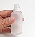 Nakpunar 24 pcs 18mm White Tamper Evident Caps w/Orifice Reducing Euro Droppers - For essential Oils White