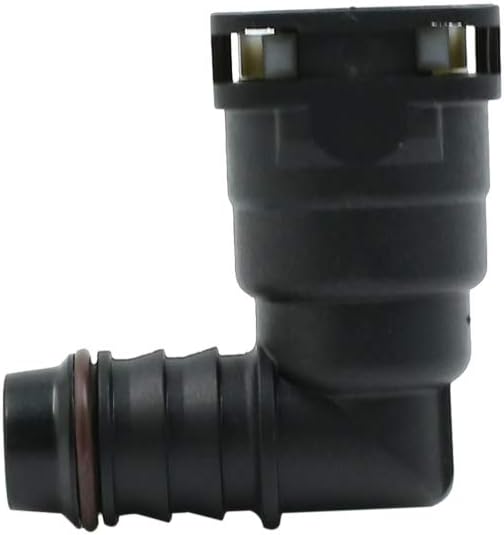 X AUTOHAUX Car Fuel Line Hose Pipe Quick Release Plastic Connector 15.82mm ID14, Black, 14 x 8 x 3 cm - Image 3
