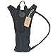 Iwalouges 3 Liter Tactical Hydration Pack Bladder Water Bag Pouch Backpack Reservoirs for Hiking Climbing Running 3L Outdoor Men Women (Black)