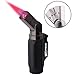 JETPRO Torch Cigar Lighter Super Strong Quadruple Flames Nozzle Rotatable Refillable Butane Lighter Jumbo Size 5IN Windproof Giftbox