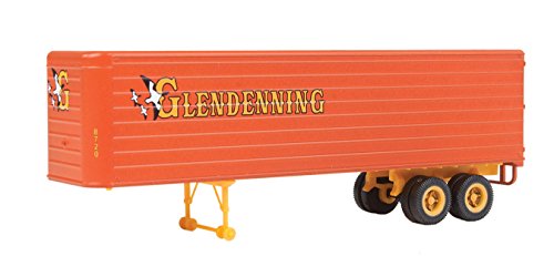 35' Fluted-Side Trailer 2-Pack - Assembled -- Glendenning (orange, yellow w/geese logo)