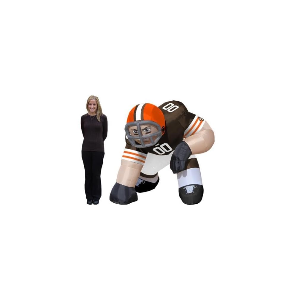 Cleveland Browns NFL Air Blown Inflatable Bubba Lawn Figure/Football