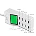 USB Charger Power Strip,Peralng 8 Ports USB Travel Charger Desktop Multi Universal Super Charging Strips station Power Adapter Intelligent Security Multifunction Protection