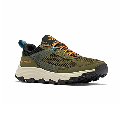 Columbia Men's Hatana Breathe Hiking Shoe, Nori/Gold Amber, 10 on