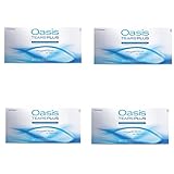 Oasis Tears Plus Lubricant Eye Drops Relief For Dry Eyes, 30 Count Box Sterile Disposable Containers (Pack of 4)