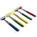 Bhbuy Retractable Back Scratchers Telescoping Extendable Body Massager Tools,Stainless Steel with Non Slip Handle,Set of 5,Random Color