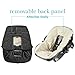 JJ Cole Bundleme - Original, Baby Bunting Bag, Winter Protection for Baby Car Seats and Strollers, Black