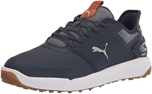 Amazon.com | Puma Men's 194542 Golf Shoe, Black Silver, 6.5 UK | Golf