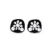 Women’s Black Pearl Statement Earrings Inspired by Breakfast at Tiffany’s