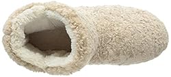 Joules Women's Boot Slipper, Oat, Small