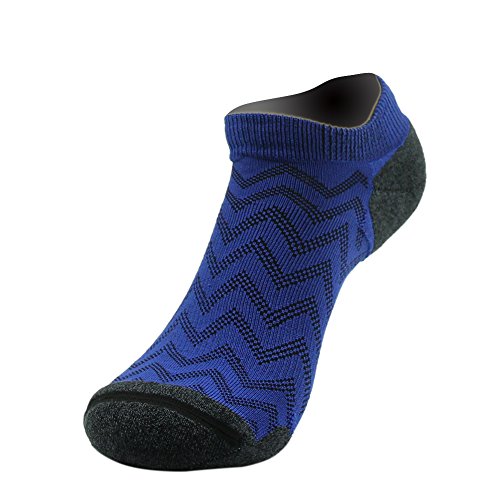 Gmark Boys' Novelty Dry Running Bamboo Fiber Socks For Athlete Blue