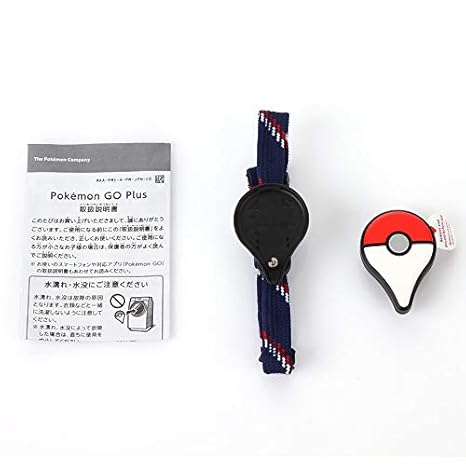 HermosaUKnight Professionelles Bluetooth-Armband für Pokemon GO Plus Armband-Armband-Gerät-Rot & Weiß