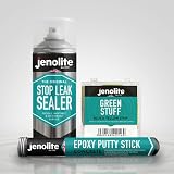 Jenolite Stop Leak Sealer Spray CLEAR 3 x 400ml Waterproof Gutter Sealant view 8