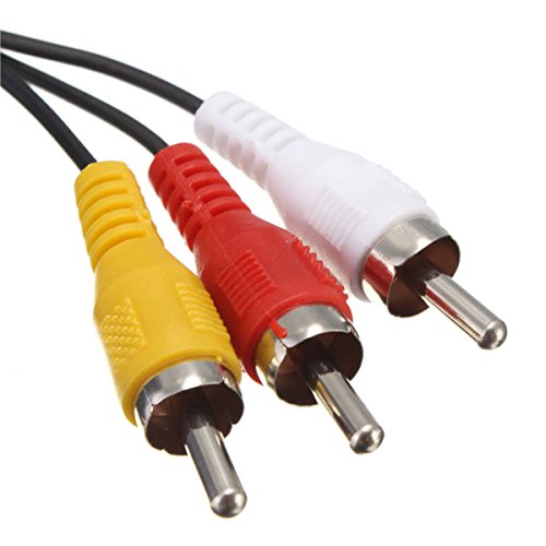ILS - Audio Video AV Cable Wire to 3 RCA TV Lead for Sony Play Station PS2 PS3 - Thumbnail 5