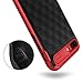 Caseology Parallax for Apple iPhone 8 Plus Case (2017) / for iPhone 7 Plus Case (2016) - Award Winning Design - Black/Red