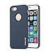 iPhone 7 Plus Case, Moonmini 2 in 1 Ultra Slim TPU Shockproof Protective Cover with PC Hard Frame for iPhone 7 Plus (2016) - Navy Blue