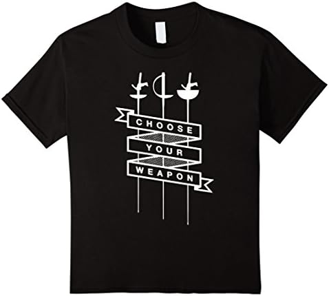 Kids Fencing Shirt - Fencing Apparel 6 Black
