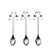 YJYdada 1 Piece Cute Cat Spoon Long Handle Spoons Flatware Drinking Tools Kitchen Gadget