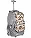 J World New York Sunset Rolling Backpack