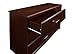 Storkcraft Brookside 3 Drawer Combo Dresser (Espresso) – Baby and Kids Bedroom Organizer, Nursery Chest, Storage Dresser With Drawers, Universal Design