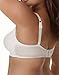 Just My Size Women's Side & Back Smoothing Wire Free Plus Size Bra (1259), White, 46D