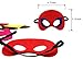 Cartoon Party Supplies Favors Heros Masks，Children Cosplay Character Felt Masks Party for Kids (12pcs)