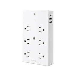 TP-Link Tapo Smart Plug Outlet Extender, Surge
