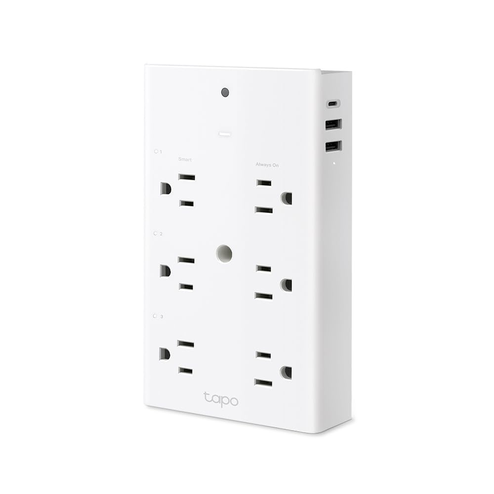 TP-Link Tapo Smart Plug Outlet Extender, Surge