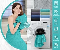 4 Piece Bath Towel Oversized Bath Sheet