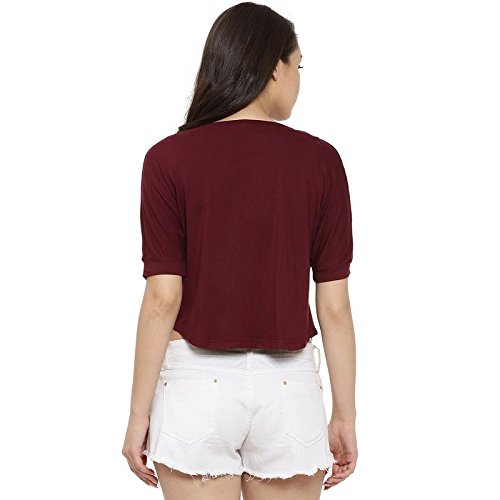 campus sutra women's crop top