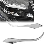 Brand New For Honda Accord 2014 Chrome Rearview Mirror Side Cover Molding Trim Hot