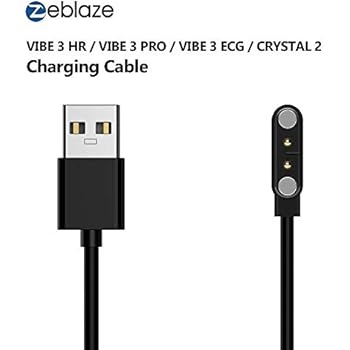 LayOPO Zeblaze Smart Watch Charger,Portable Magnetic Charger with USB Charging Cable Cord, Compatible with Crystal 2 & Vibe 3 HR & Vibe 3 Pro & Vibe 3 ...