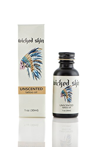 טפול עוקב Unscented קעקוע שמן על ידי העור Wicked לחות מזין