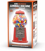 CKB LTD Large Retro Gumball Machine Red Metal Dispenser 28cm view 2