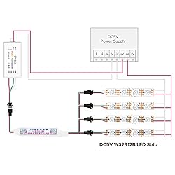 BTF-LIGHTING WS2812B WS2811 16703 SK6812 WS2814 etc