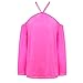Sunward(TM)Women Fashion Irregular Strapless Chiffon Tops (Medium, Hot Pink)