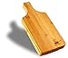 Organic Bamboo Cheese Cutting Board Set with Stainless Steel Utensils |Premium Bamboo Handles and Slicer, Fancy Charcuterie Serving Board, Large Flatware Cheese Servers and Knife Set by Sierra Kitchen