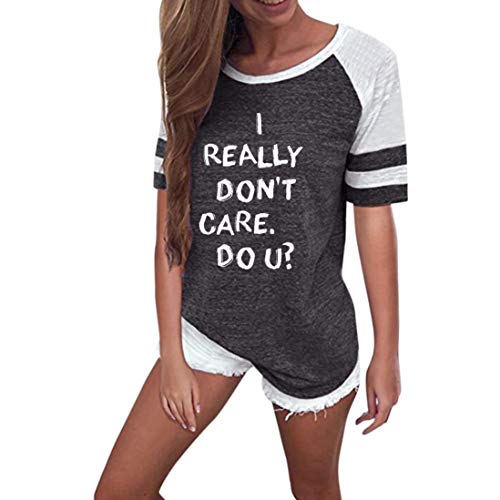 Stitching Long Sleeve t-Shirt, Fashion Women Ladies Long Sleeve Splice Blouse Tops Clothes T Shirt Duseedik - Thumbnail 5