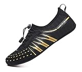 Sanyge Womens and Mens Water Shoes Quick-Dry Aqua Socks Barefoot Rain Shoes for Beach Swim Driving